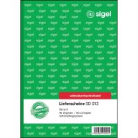 SIGEL Lieferschein SD012 DIN A5 selbstdurchschreibend 3x40Blatt