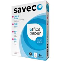 Saveco Kopierpapier recycling Blue Label A4 80g ISO 90 500Bl.