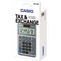 CASIO Tischrechner MS-80F 8stellig Solar/Batterie gr