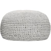 BEST Sitzkissen Pouf Ronda 69455058 55x55x41cm light grey