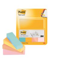 Post-it Haftstreifen Page Marker 670-4U 20x38mm sortiert 4 Stück