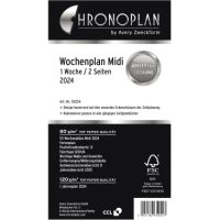 Chronoplan Wochenplan 50254 Midi 96x172mm 1W/2S