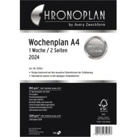 Chronoplan Kalendarium Wochenplan 50704 A4