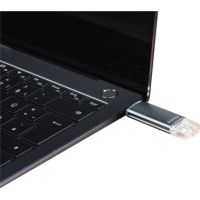 Hama USB-Stick FlashPen Laeta Twin 00123925 32GB 10MB/s USB 2.0 grau