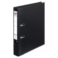 herlitz Kunststoffordner Ordner maX.file protect plus schmal 50 mm schwarz