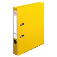 herlitz Kunststoffordner Ordner maX.file protect plus schmal 50 mm gelb
