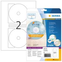 HERMA CD/DVD Etikett 5115 116mm Maxi weiß 50 Stück