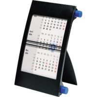 rido/ide Dreimonatstischkalender 7038000304 Jahr 2024 12,6x18,7cm blau