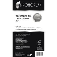 Chronoplan Wochenplan Midi 50544 172x96 mm 1W/2S