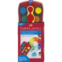 FABER CASTELL Farbkasten Connector 125030 12Farben