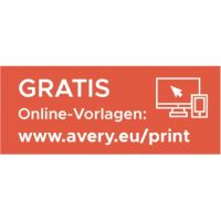 Avery Zweckform Laserfolie 3552 210x297mm transparent 100 Stück