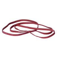 ALCO Gummiband 748 flach messend 4x80mm rot 50g/Pack.