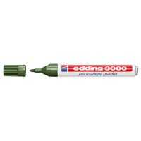 edding Permanentmarker 3000 4-3000015 1,5-3mm Rundspitze olive