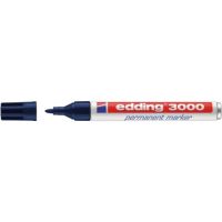 edding Permanentmarker 3000 4-3000017 1,5-3mm Rundspitze tiefblau