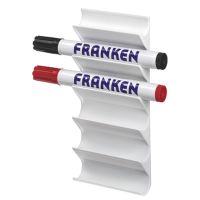 Franken Tafelschreiberhalter Z1986 magnethaftend Kunststoff weiß