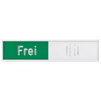 Franken Türschild besetzt BS0117 102x27,4mm al selbstkl.