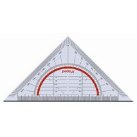 Maped Geometriedreieck Flex M028600 16cm glasklar