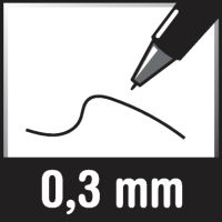 STABILO Fineliner SENSOR 189/46 0,3mm schwarz