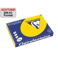 Clairefontaine Kopierpapier 1255C A3 80g goldgelb 500Bl