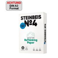 Steinbeis Kopierpapier Evolution White Recycling A3 weiß 500 Blatt