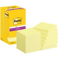 Post-it Haftnotiz 654-12SS-CY 76x76mm 90Bl gelb 12 Stück