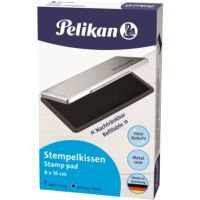 Pelikan Stempelkissen 1 331108 getränkt ohne Öl 9x16cm schwarz