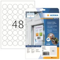 HERMA Folienetikett 4571 rund 30mm weiß 960 Stück