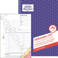 Avery Zweckform Lieferschein 1721 DIN A5 3x40Blatt