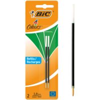 BIC Kugelschreibermine 4 Colours 929250 0,4 mm grün 2 Stück