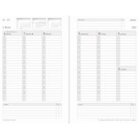 Chronoplan Buchkalender Wochenplan 50935 White Edition A5 ws