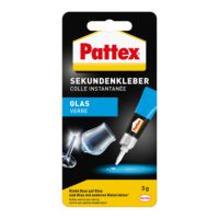 Pattex Sekundenkleber PSV1C Glas Flüssig 3g