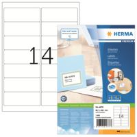 HERMA Etikett PREMIUM 4678 99,1x38,1mm weiß 1.400 Stück