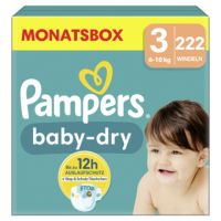 Pampers Windel Baby Dry 40785003 Gr.3 Midi 222St.